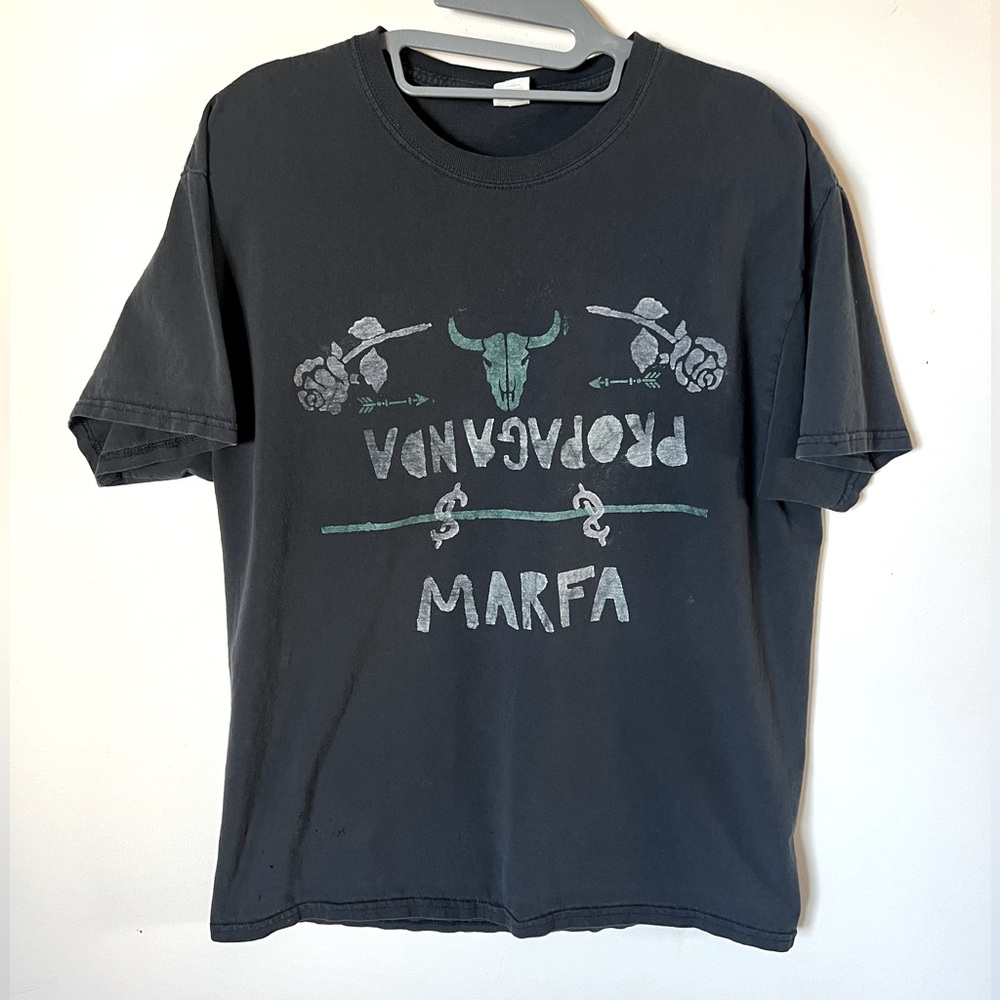 ✨🤙🏻PERSONAL TEE COLLECTION SALE - Propaganda Marfa Handpainted Tee - L